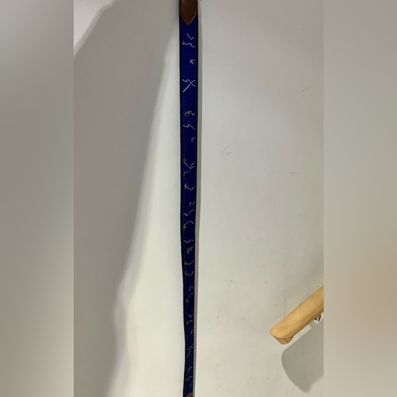 Canvas Belt with Skiers - Belted Cow Brand - Picture 3 of 3